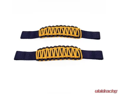 Bartact Adjustable Paracord Door Limiting Straps Jeep Wrangler | Gladiator 1987-2022 - DLSP2BD