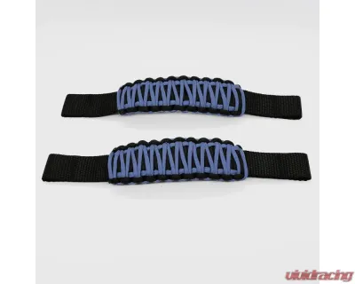 Bartact Adjustable Paracord Door Limiting Straps Jeep Wrangler | Gladiator 1987-2022 - DLSP2BF