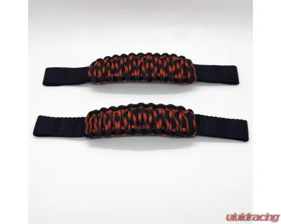Bartact Adjustable Paracord Door Limiting Straps Jeep Wrangler | Gladiator 1987-2022 - DLSP2BJ