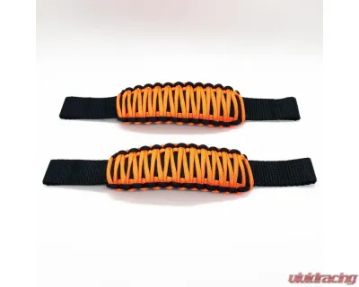 Bartact Adjustable Paracord Door Limiting Straps Jeep Wrangler | Gladiator 1987-2022 - DLSP2BN