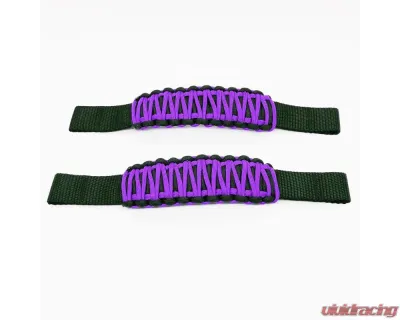 Bartact Adjustable Paracord Door Limiting Straps Jeep Wrangler | Gladiator 1987-2022 - DLSP2BV