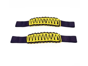 Bartact Adjustable Paracord Door Limiting Straps Jeep Wrangler | Gladiator 1987-2022 - DLSP2BY - Image 4
