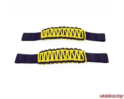 Bartact Adjustable Paracord Door Limiting Straps Jeep Wrangler | Gladiator 1987-2022 - DLSP2BY