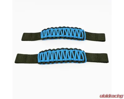 Bartact Adjustable Paracord Door Limiting Straps Jeep Wrangler | Gladiator 1987-2022 - DLSP2BZ