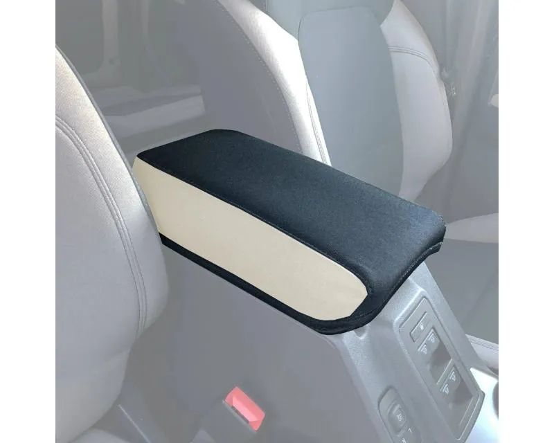 Bartact Khaki | Black Full-Size Console Cover Ford Bronco 2021-2024 - FBIA2021CCKB