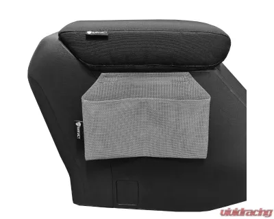 Bartact Grey Driver | Passenger Side Pat Pending Center Console Lid Organizer Pouch Ford Bronco 2021-2024 - FBIACPLM-G