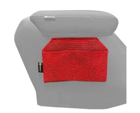 Bartact Red Driver | Passenger Side Pat Pending Center Console Lid Organizer Pouch Ford Bronco 2021-2024