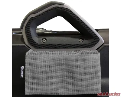 Bartact Grey Center Console Passenger Side Lower Area Pat Pending Console Organizer Pouch Ford Bronco 2021-2024 - FBIACPPM-G