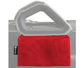Bartact Red Center Console Passenger Side Lower Area Pat Pending Console Organizer Pouch Ford Bronco 2021-2024