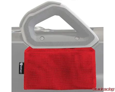 Bartact Red Center Console Passenger Side Lower Area Pat Pending Console Organizer Pouch Ford Bronco 2021-2024 - FBIACPPM-R