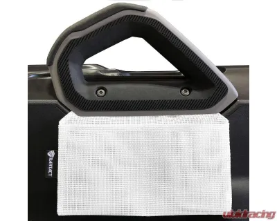 Bartact White Center Console Passenger Side Lower Area Pat Pending Console Organizer Pouch Ford Bronco 2021-2024 - FBIACPPM-W