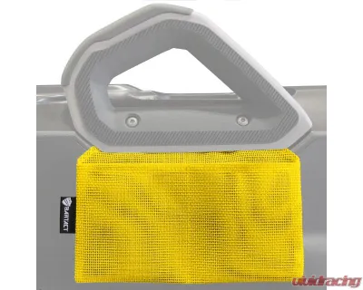Bartact Yellow Center Console Passenger Side Lower Area Pat Pending Console Organizer Pouch Ford Bronco 2021-2024 - FBIACPPM-Y