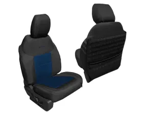 Bartact Black | Navy Tactical Front Seat Covers Compliant Ford Bronco 2021-2024