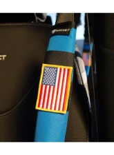 Bartact 2"x3" Embroidered American Flag Patch w/ Velcro & Hook Backing Stars                                     - FLAGLV23RB - Image 2