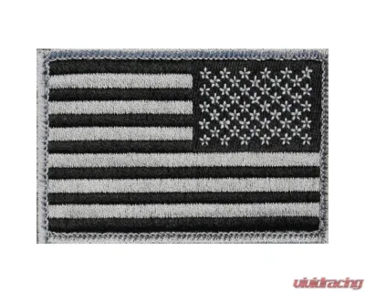 Bartact 2"x3" Embroidered American Flag Patch w/ Velcro & Hook Backing Stars - FLAGRV23BS