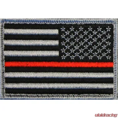 Bartact 2"x3" Embroidered American Flag Patch w/ Velcro & Hook Backing Stars - FLAGRV23RL