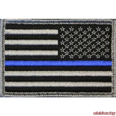 Bartact 2"x3" Embroidered American Flag Patch w/ Velcro & Hook Backing Stars - FLAGRV23UL