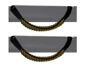 Bartact 2 Pair Cayote Paracord Grab Handles Custom Full-Size Ford Bronco 2021-2024