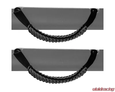 Bartact 2 Pair Graphite Paracord Grab Handles Custom Full-Size Ford Bronco 2021-2024 - GHBPBG