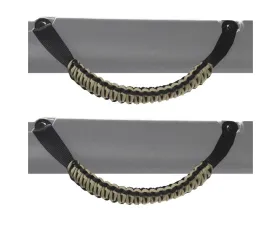 Bartact 2 Pair Khaki Paracord Grab Handles Custom Full-Size Ford Bronco 2021-2024