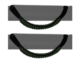 Bartact 2 Pair Olive Paracord Grab Handles Custom Full-Size Ford Bronco 2021-2024