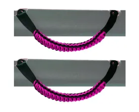 Bartact 2 Pair Pink Paracord Grab Handles Custom Full-Size Ford Bronco 2021-2024