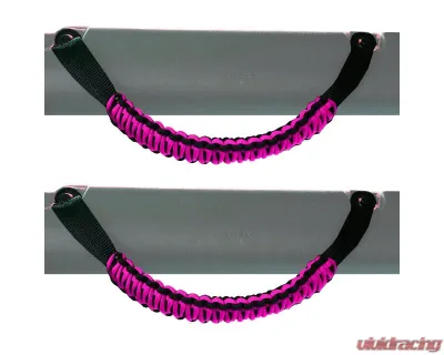 Bartact 2 Pair Pink Paracord Grab Handles Custom Full-Size Ford Bronco 2021-2024 - GHBPBP