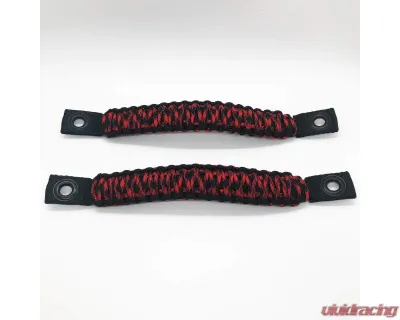Bartact 2 Pair Spider Bite Paracord Grab Handles Custom Full-Size Ford Bronco 2021-2024 - GHBPBS