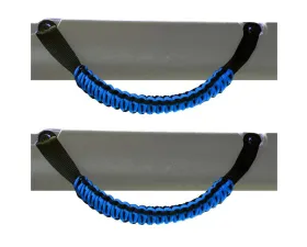 Bartact 2 Pair Blue Paracord Grab Handles Custom Full-Size Ford Bronco 2021-2024