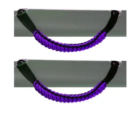 Bartact 2 Pair Purple Paracord Grab Handles Custom Full-Size Ford Bronco 2021-2024
