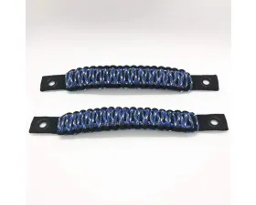 Bartact 2 Pair Blue Camo Paracord Grab Handles Custom Full-Size Ford Bronco 2021-2024