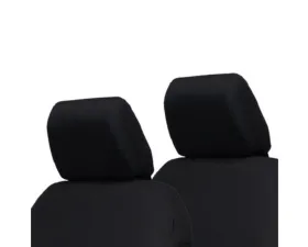 Bartact Black Front Headrest Covers Jeep Wrangler JK | JKU 2011-2012
