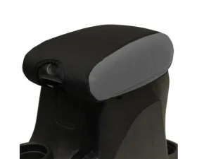 Bartact Graphite | Black Center Console Cover Padded Jeep Wrangler JK | JKU 2011-2018