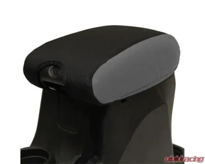 Bartact Graphite | Black Center Console Cover Padded Jeep Wrangler JK | JKU 2011-2018 - JKIA1115CCGB