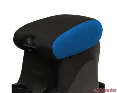Bartact Blue | Black Center Console Cover Padded Jeep Wrangler JK | JKU 2011-2018 - JKIA1115CCUB