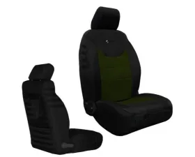 Bartact Black | Olive Drab Tactical Series SRS Air Bag Non Compliant Front Seat Covers Jeep Wrangler JK | JKU 2013-2018