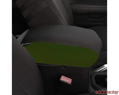 Bartact Olive Drab | Black Center Console Cover Padded Jeep Wrangler JL | JLU 2018-2024 - JLIA2018CCOB