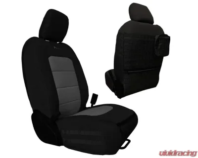 Bartact Front Tactical Seat Covers Jeep Wrangler 4 Door Mojave & 392 Editions ONLY 2021-2024 - JLMC2018FPBG