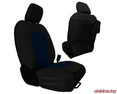 Bartact Front Tactical Seat Covers Jeep Wrangler 4 Door Mojave & 392 Editions ONLY 2021-2024 - JLMC2018FPBT