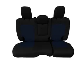 Bartact Tactical Rear Bench Seat Covers w/ Fold Down Armrest Jeep Wrangler 4 Door 2018+