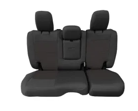 Bartact Tactical Rear Bench Seat Covers w/ Fold Down Armrest Jeep Wrangler 4 Door 2018+