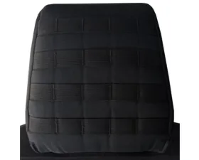 Bartact Black Tactical Series with Molle Bench Headrest Covers with Fold Down Armrest Jeep Gladiator 2019+