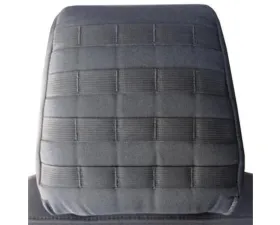 Bartact Graphite Tactical Series with Molle Bench Headrest Covers with Fold Down Armrest Jeep Gladiator 2019+