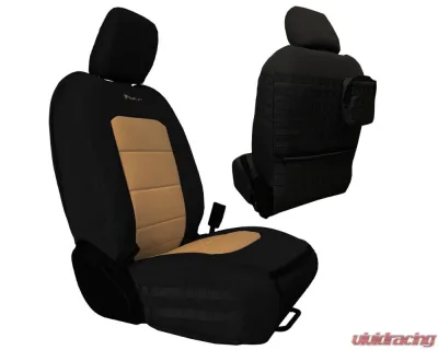 Bartact Front Tactical Seat Covers Jeep Gladiator JT Mojave and 392 Editions Only 2021-2024 - JTMC2018FPBK