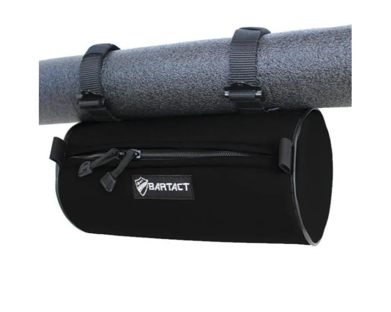 Bartact 10x5" Medium Black Roll Bar Barrel Bag - RBBBSB