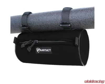 Bartact 12x6" Large Black Roll Bar Barrel Bag - RBBBLB
