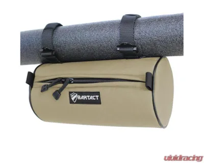 Bartact 12x6" Large Khaki Roll Bar Barrel Bag - RBBBLK
