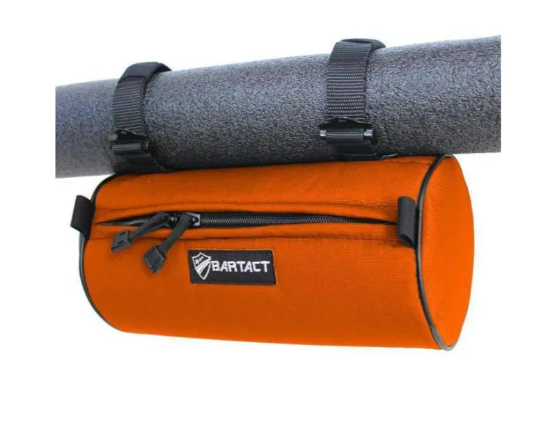 Bartact 10x5" Medium Orange Roll Bar Barrel Bag - RBBBSN