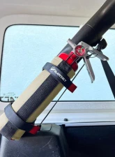 Bartact Pals | Molle | Khaki Amerex 2.5lbs Extinguisher Plus Roll Bar Holder & Mount                                     - RBFEFEH25K - Image 2