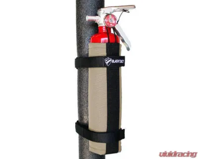 Bartact Pals | Molle | Khaki Amerex 2.5lbs Extinguisher Plus Roll Bar Holder & Mount - RBFEFEH25K
